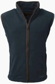 Mens Stanton Fleece Country Gilet- Gunmetal Grey